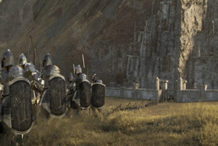 Army of Gondor outside Minis Tirith