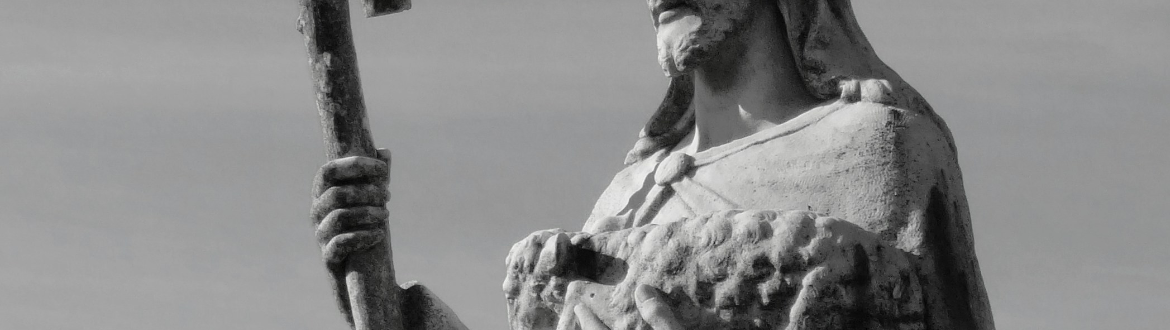 Statue of Rod and Staff