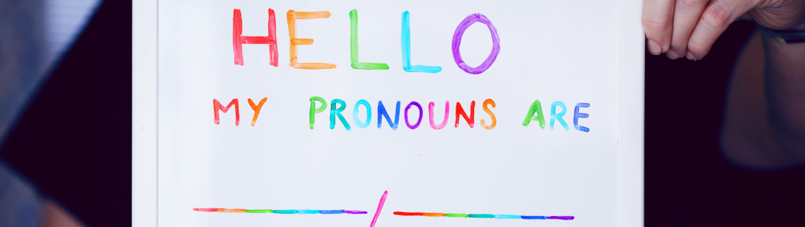 Hello! My pronouns are...